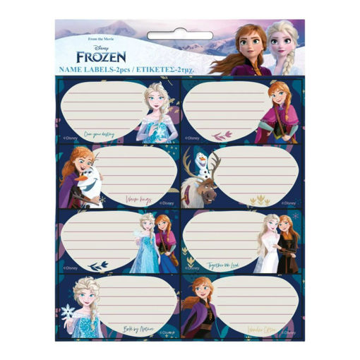 Picture of FROZEN 2 NAME LABELS 16 PACK
